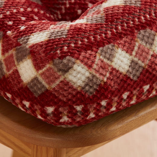 秋冬保暖吸湿发热坐垫系带椅垫沙发长垫  假日2501 商品图6