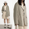 CryingCenter 香根草灰绿日系雾棉感不对称口袋宽松西装 哭喊中心 商品缩略图2