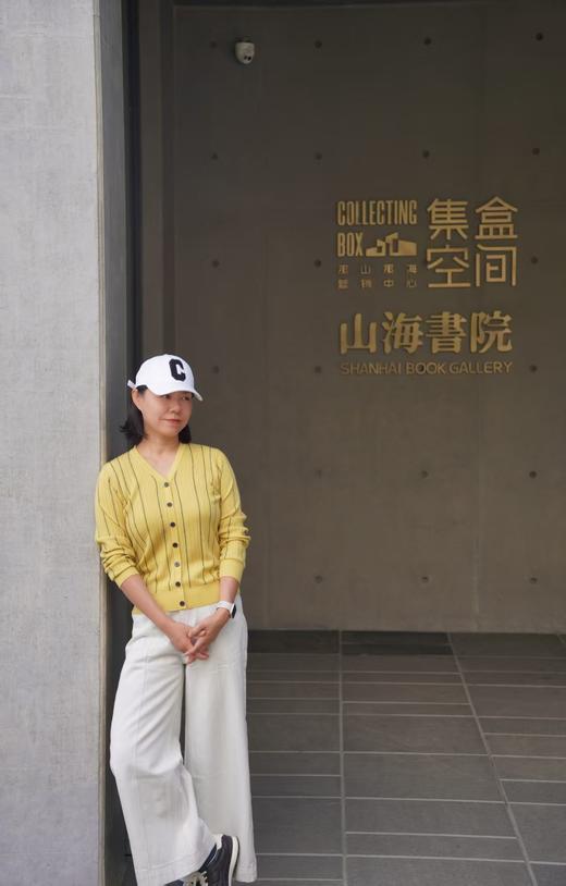 哥弟同款小坑条竖条纹V领羊毛桑蚕丝毛衫 商品图6