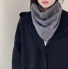 重磅渠道  牦牛绒圈圈纱三角巾   康赛尼棉羊毛牦牛绒混纺  手感软糯舒适   三角巾披肩 商品缩略图2