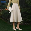 NUTS春秋季新款复古休闲简约气质高腰宽松A字半身裙女412061236 商品缩略图2