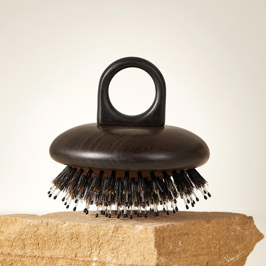 初心| 指环猪鬃梳紫光檀木 商品图3