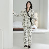 【超模君严选 昕芬儿--新中式和服印花纯棉家居服】天然棉质舒适透气轻盈 亲肤丝滑不跑杯 自带隐形胸垫  防凸点不走光 丝滑软糯触感 宽松版型搭配新中式印花 气质优雅/居家休闲/多款式可选 商品缩略图5