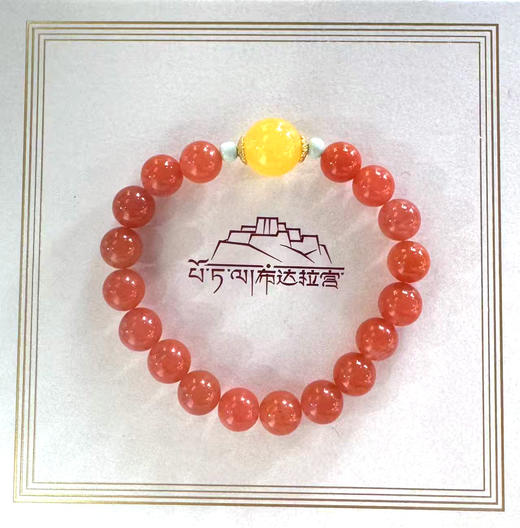 南红炫彩单圈手串B 商品图2