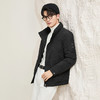【黄金鲜羽绒】柒牌男冬季新品立领提花羽绒服白鸭绒防风保暖外套129E70860 商品缩略图1