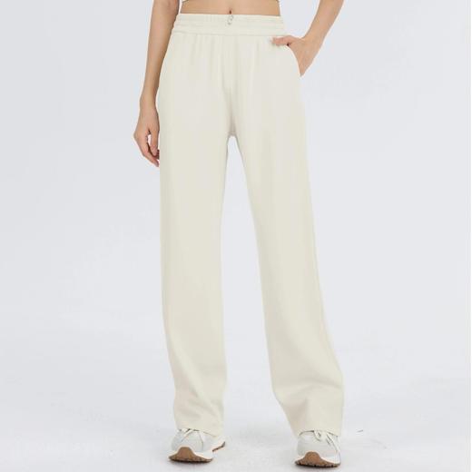 露家同款  【喵小仟 铜氨丝高品质直筒裤】 商品图0