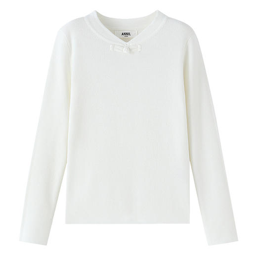 【新年波】女童立领长袖针织衫春季新款安奈儿童装EG614504 商品图8