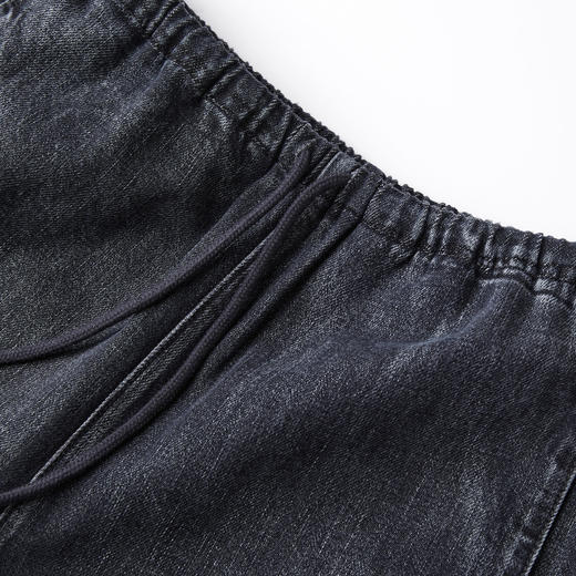 ROMI STUDIO“原生匠心”精梳长绒棉梭织环保雾面牛仔裤 RWCAX06212 商品图4