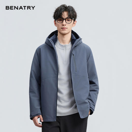 贝纳川冬季新品一衣三穿脱卸款羽绒服ECF405250 商品图8