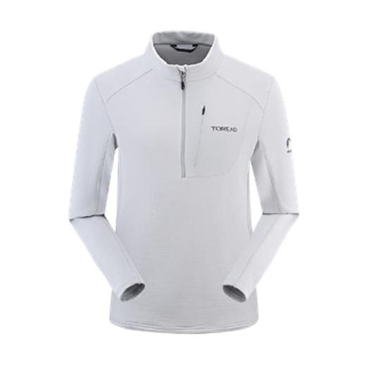 探路者男式超轻套头抓绒服TACCAN91005 商品图1