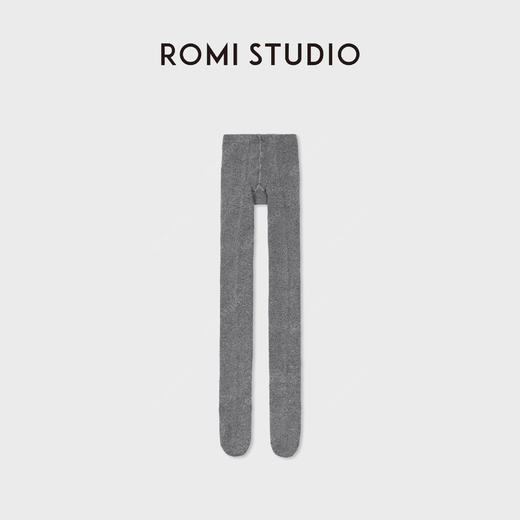 ROMI STUDIO“轻盈锁温”羊毛点子纱轻暖百搭高弹连裤袜RWCAP06623 商品图0
