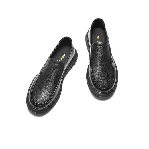 【云粉节】BF楼森达休闲皮鞋2025冬季新款厚底牛皮商务通勤男鞋K5802吊牌价1099活动价599 商品图2