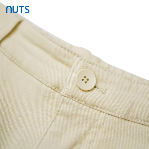 NUTS商场同款秋冬季米色简约时尚直筒宽松百搭休闲长裤女341072269 商品图2