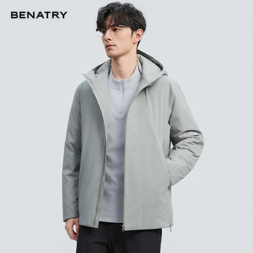 贝纳川冬季新品连帽冲锋衣羽绒服ECF405251 商品图9
