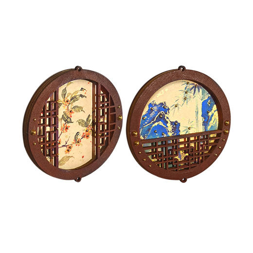 古风描金手工冰箱贴磁吸DIY材料包美学装饰品团建活动暖场 商品图4