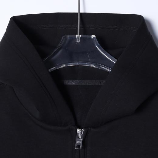 33750SDSA男士秋冬新款痞帅男装时尚简约纯色拉链连帽卫衣百搭情侣外套 商品图2