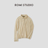 ROMI STUDIO“松弛随性”棉质无束缚感宽松polo领长袖T恤RWCASU5261 商品缩略图1