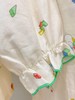 松植屋亲子女款花边领纯棉纱布长袖睡衣套装女款双层纱家居服 商品缩略图4