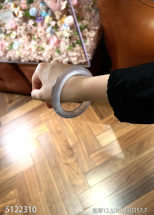 玻璃种手镯【5122310】圈口57.7~具体价格微信咨询 商品图8