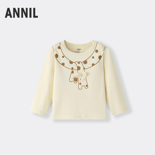 男女婴童圆领针织衫秋季新款安奈儿童装YM531243 商品图1