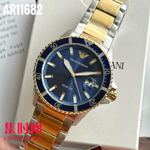原单阿玛尼AR11682 间金男士腕表
机芯：原装进口石英机芯 商品图3