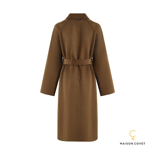 MAISON COVET  LILY小山羊绒系带大衣 商品图1