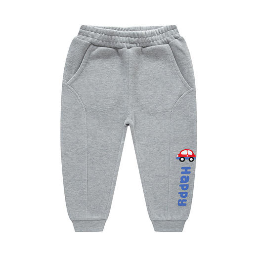 【清仓拍3条59元】儿童纯秋季纯棉男童运动裤 卡通图案针织卫裤 商品图3