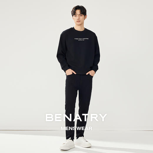 贝纳川黑色牛仔裤ECT330001402 商品图4