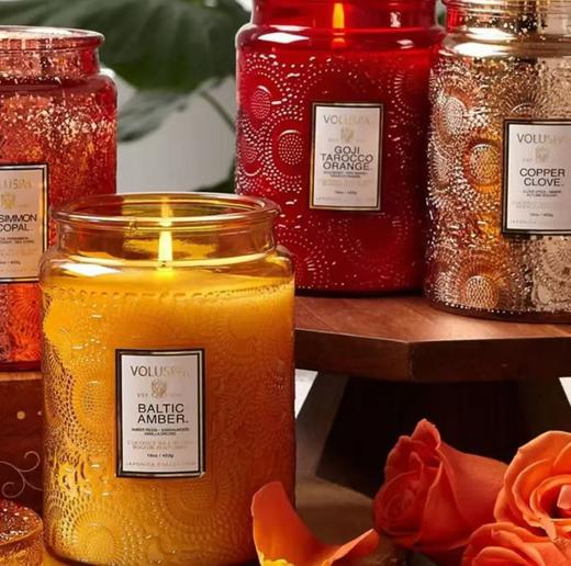 VOLUSPA大浮雕精油香薰蜡烛家用室内香氛生日新婚礼物明星同款 商品图1