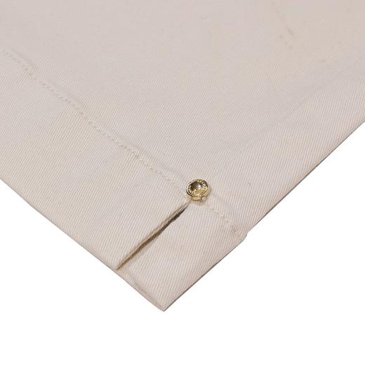 半身缘女裤 秋季修身百搭弹力开叉九分微喇休闲裤253102M30320013 商品图4