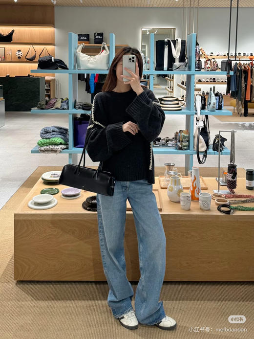 【开放日忙 秒杀价已调 直接拍】返场 小禾 水洗蓝 随性 小直筒 牛仔裤 商品图8