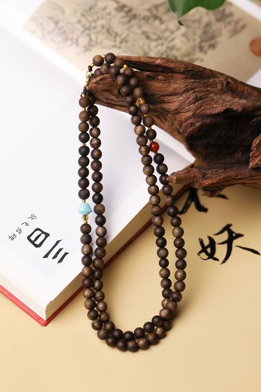 【孤品】奇楠沉香万能链➕南红➕松石➕18k 商品图0