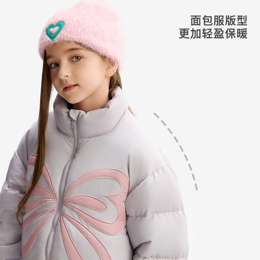 【秒】【MQD】童装女童羽绒服冬季新款宝宝面包服儿童保暖加厚外 商品图2