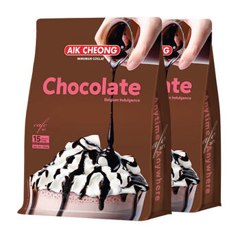益昌老街（AIK CHEONG OLD TOWN） 香滑巧克力袋装 马来西亚进口 15条600g*2袋 商品图4