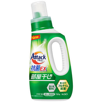 花王（KAO）洗衣液720g 高渗透抗菌除霉阴干无异味酵素洁霸洁净易漂洗-随机发 /家庭清洁/纸品 /衣物清洁 /普通洗衣液 商品图4