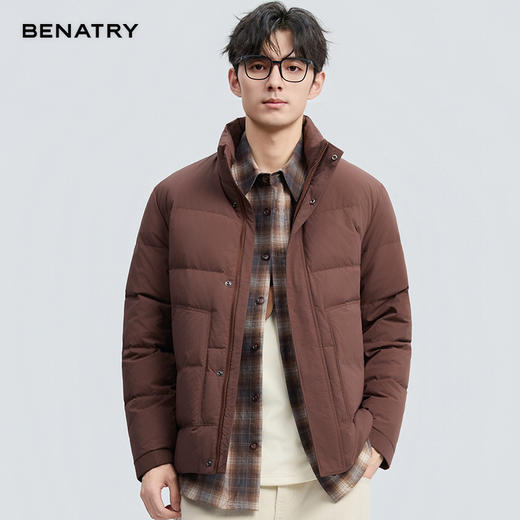 贝纳川冬季新品多色基础立领面包服ECF405239 商品图4