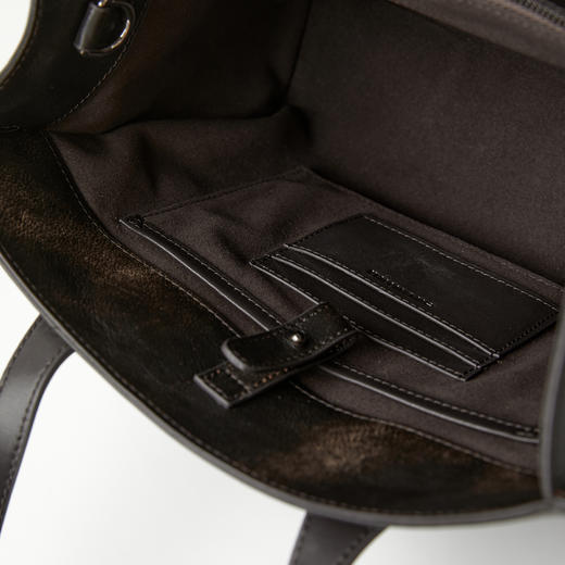 ROMI STUDIO 首饰袋 水染头层牛皮 手工擦色时尚手提包RWCAP06430 商品图4