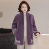 FW 8560妈妈冬装洋气厚外套气质时尚大衣 商品缩略图2