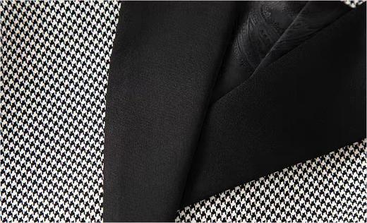 仅一件！【低价清仓】春秋撞色西装领风衣外套女流行双排扣过膝长款大衣ZFYY001 商品图7