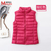 冬季【羽绒马夹女短款】羽绒背心女轻薄羽绒马甲 冬羽绒坎肩女外穿外套  商品缩略图9