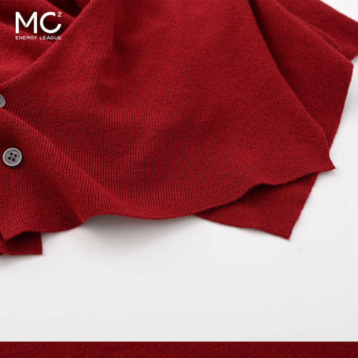 女装圆领交叉扣时尚薄毛衣-866M5241504 商品图3