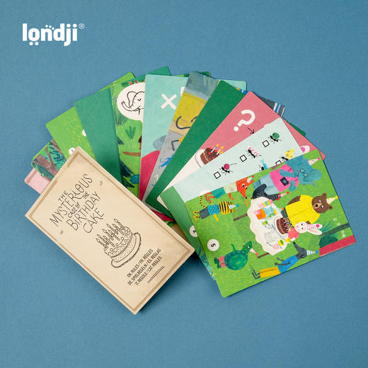 londji 生日派对大侦探 艺智拼图 100片 适合5岁+ -PZ674U 商品图5