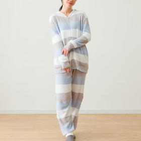 家居服 羽毛纱 条纹