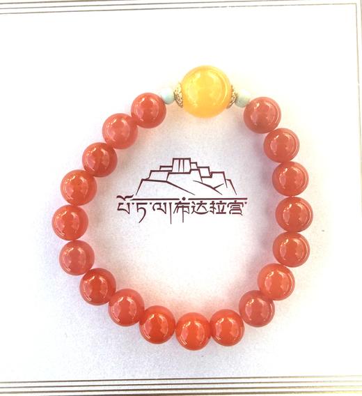 南红炫彩单圈手串B 商品图1