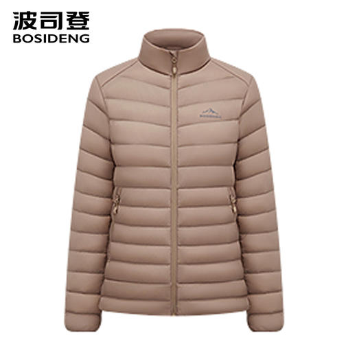波司登25秋新款鹅绒排骨条立领羽绒服B250131046 商品图1