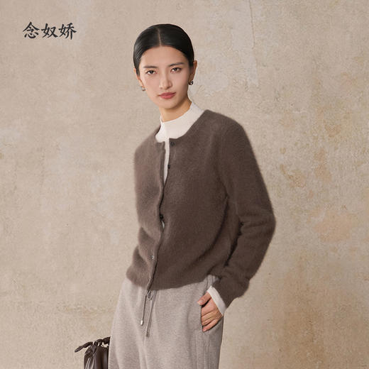 【商场同款】CNR5035 “热可可开衫 ”高雅又温柔，松绒系穿搭，治愈生活 商品图5