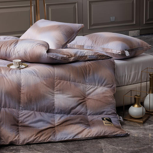 多喜爱 金羽朵95进口白鹅绒冬被 锦月文鳐/润玉夫诸/double保暖/cube倍暖【波兰进口】【95%高绒子】1000+洁净度 80S柔赛丝面料 商品图7