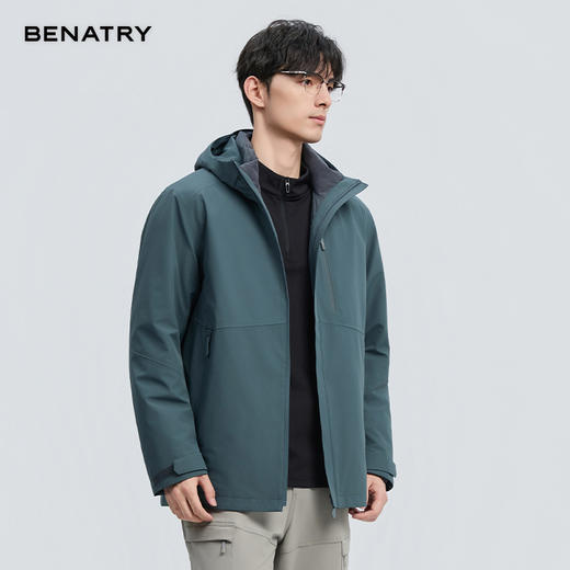 贝纳川冬季新品一衣三穿脱卸款羽绒服ECF405250 商品图6