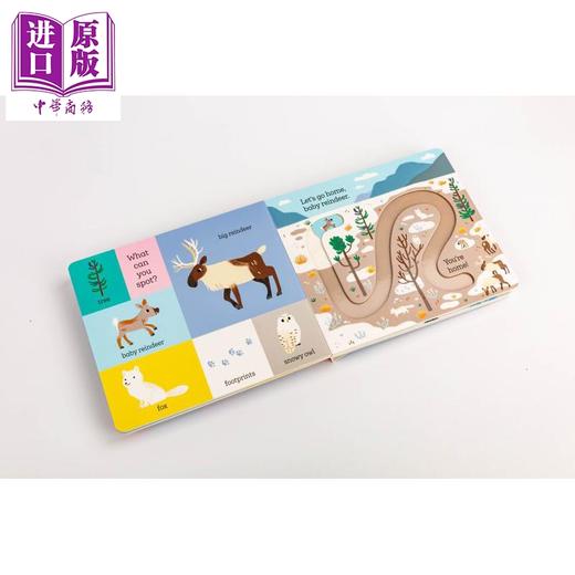 【中商原版】滑块轨道书 回家吧 企鹅宝宝 Let's Go Home Baby Penguin 英文原版 幼儿纸板书绘本 亲子游戏玩具书 进口童书 商品图4