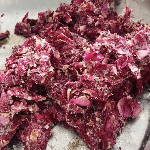 72小时内发货【云南玫瑰鲜花饼】🤤 【40克*8枚/盒（保质期12天）】头水玫瑰！现做鲜烤！花香馥郁！ 酥软细腻 层层起酥 可做伴手礼，手工制作，不加防腐剂，口感佳不像市面上的普通鲜花饼那么甜！ 商品图7